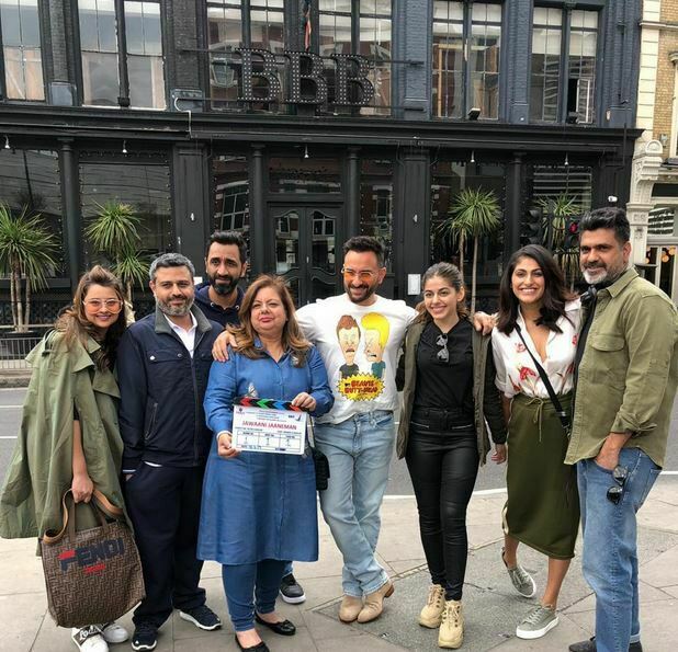jawani jaaneman shoot london